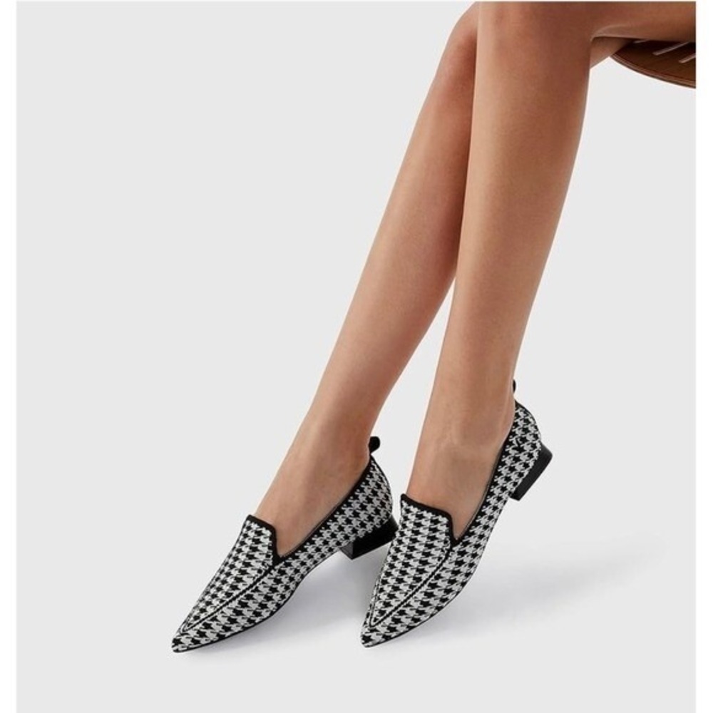 VIVAIA ‎ Women's Classic Slip on Heel Shoes Pointed-Toe Style for Work  US/10.5
